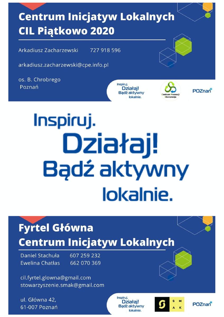 kontakty piątkowo i główna