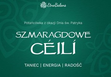 Tytuł wydarzenia na szmaragdowym tle