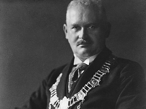 Cyryl Ratajski Zdjęcie przedstawia Cyryla Ratajskiego, prezydenta Poznania
