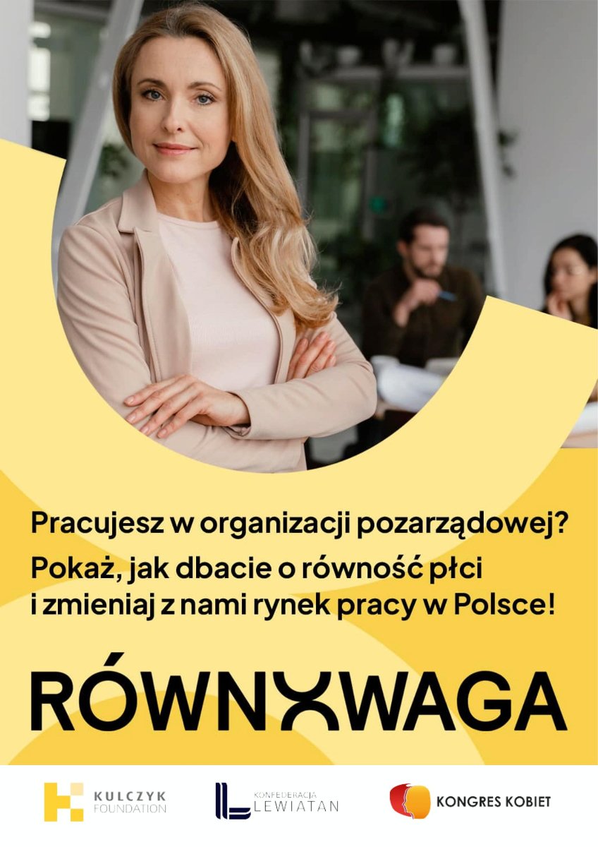 Grafika Promocyjna informująca o konkursie pt. RównoWaga - grafika artykułu