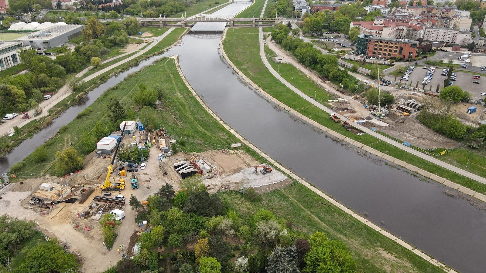 Galeria zdjęć z budowy Mostów Berdychowskich