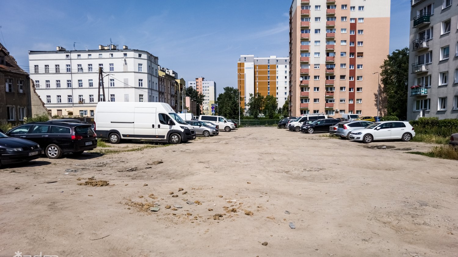 Galeria zdjęć miejsca, gdzie powstanie parking