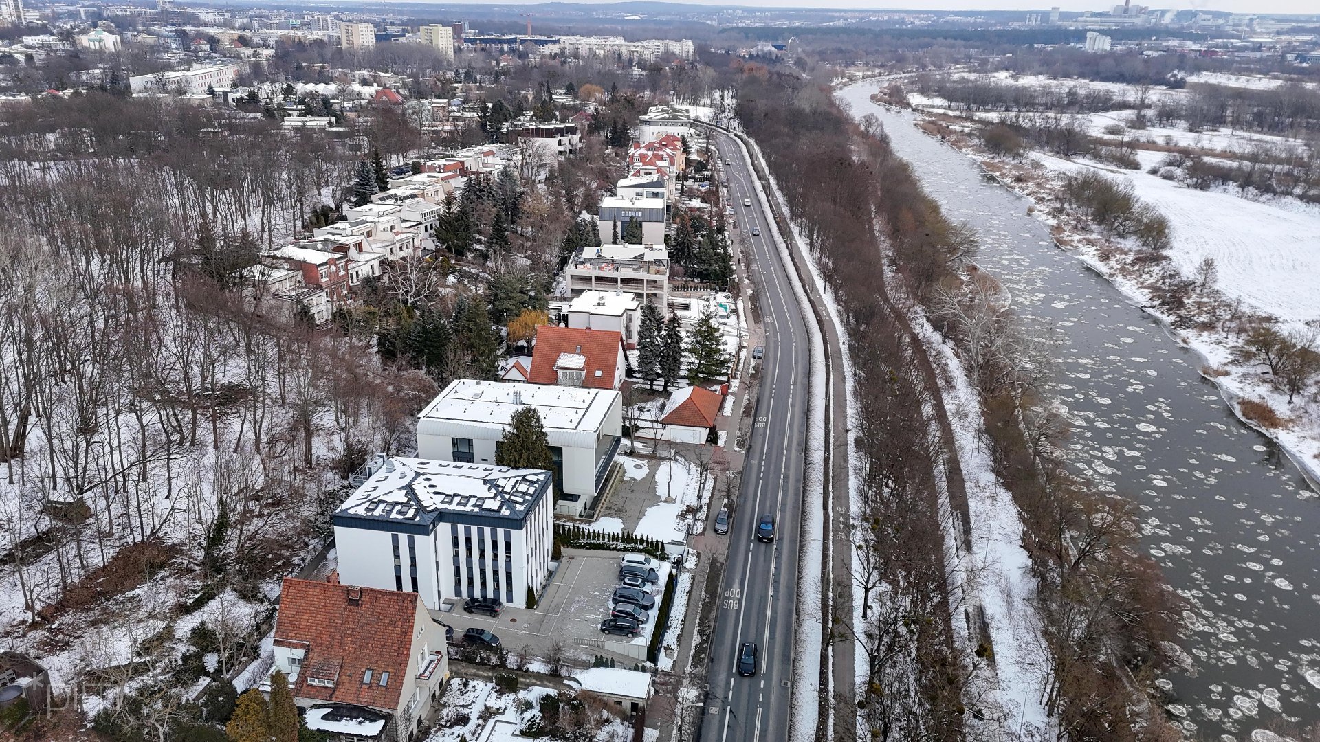 Zdjęcie z drona ul. Szelągowskiej