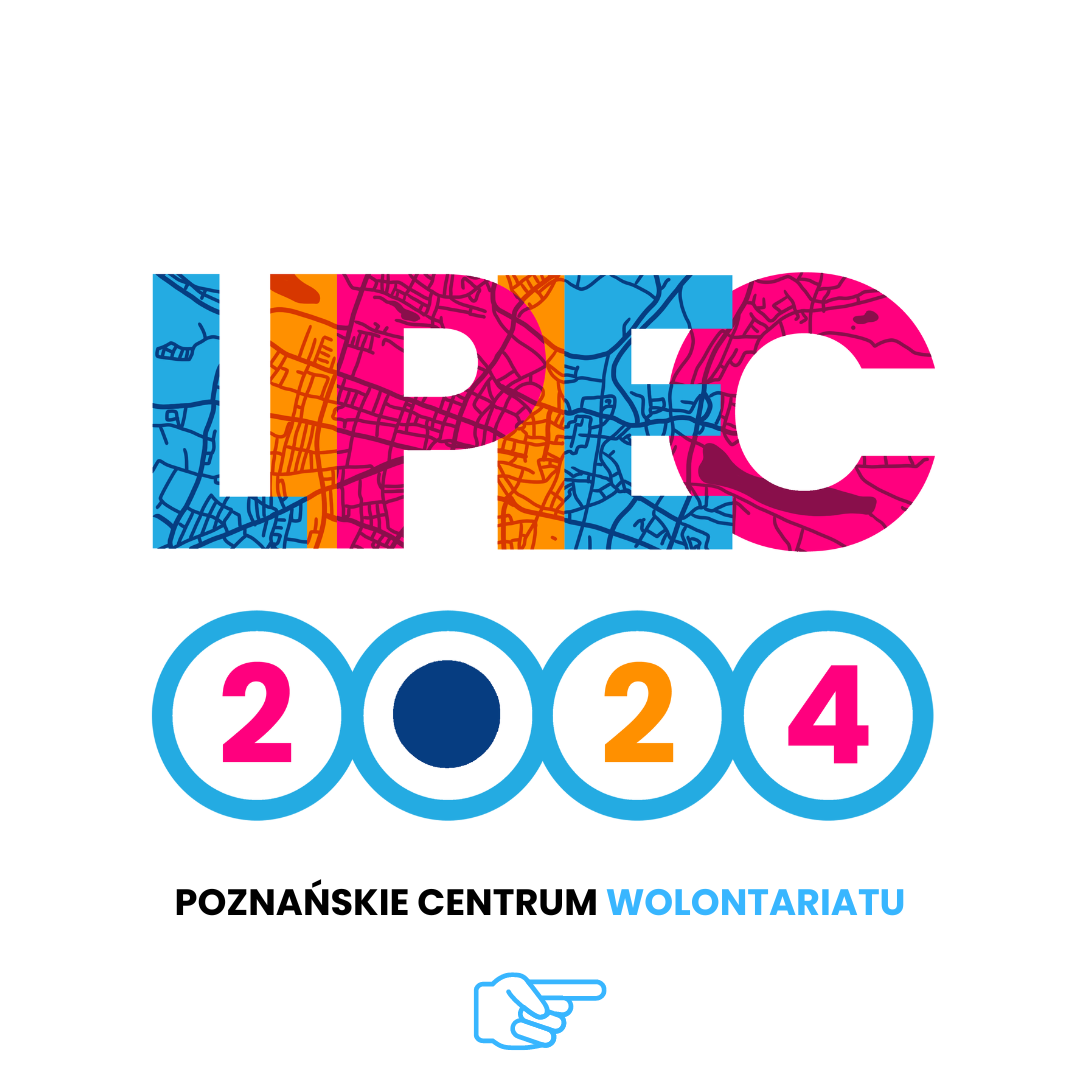 napis Lipiec 2024 Poznańskie Centrum Wolontariatu - grafika artykułu
