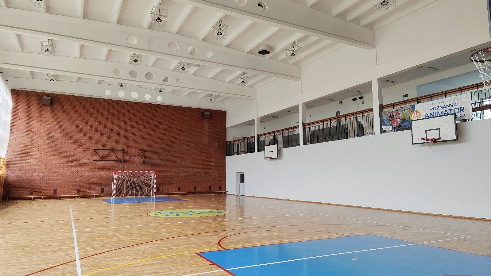 Wyremontowana sala gimnastyczna w Szkole Podstawowej nr 27 na os. Winiary/ for. SP 27