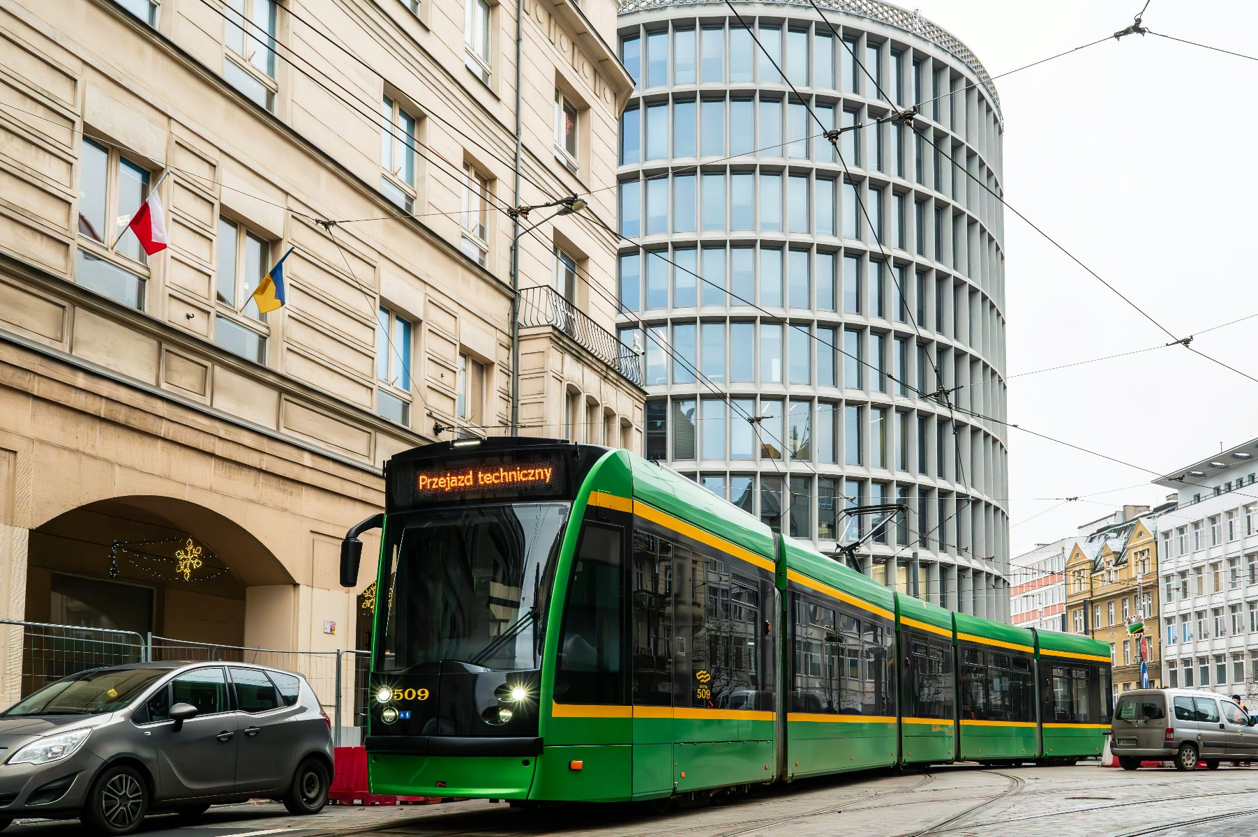 Galeria zdjęć z testowych przejazdów w centrum - grafika artykułu