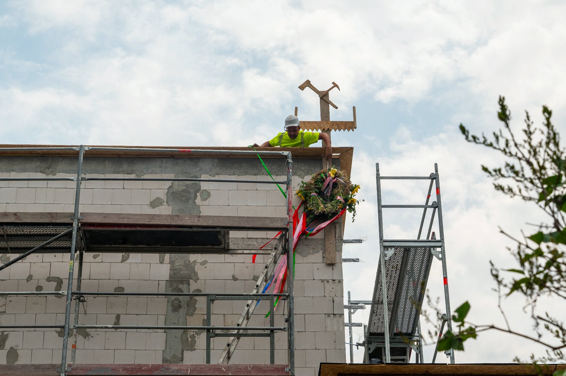 Galeria z briefiengu na budowie Branżowego Centrum Umiejętności w dziedzinie piekarstwa - grafika artykułu