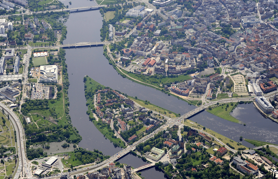 Poznań widziany z góry - grafika artykułu