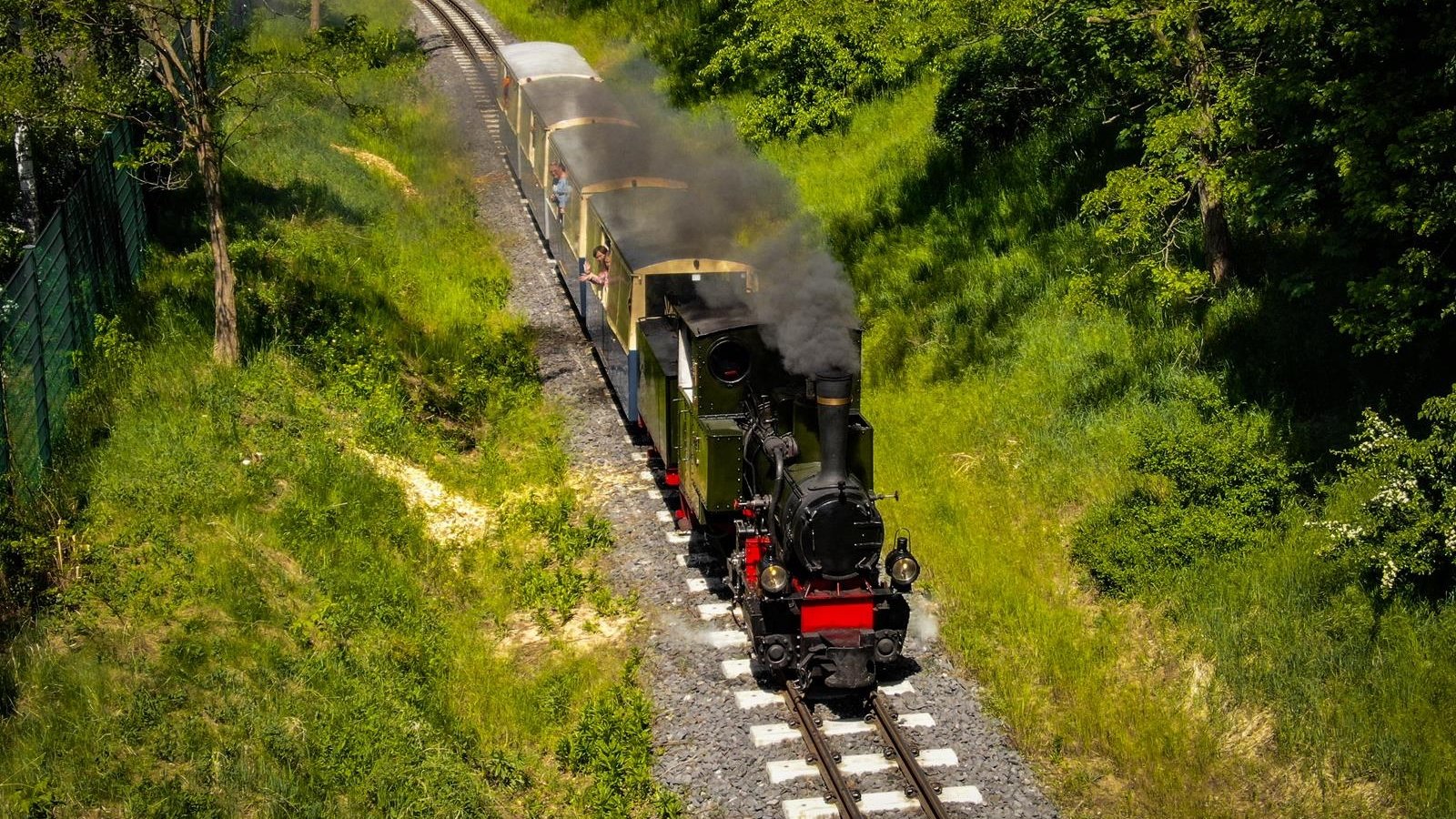 Zdjęcia parowozu Borsig Bn2t na trasie Maltanki