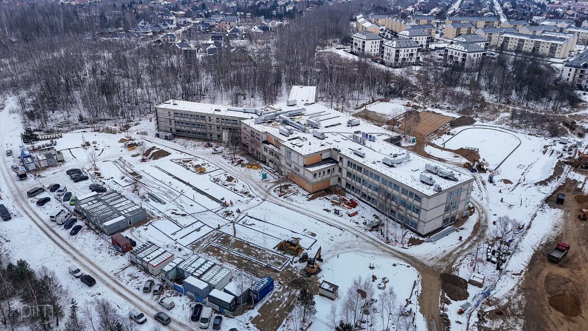 Galeria zdjęć z budowy szkoły na Strzeszynie