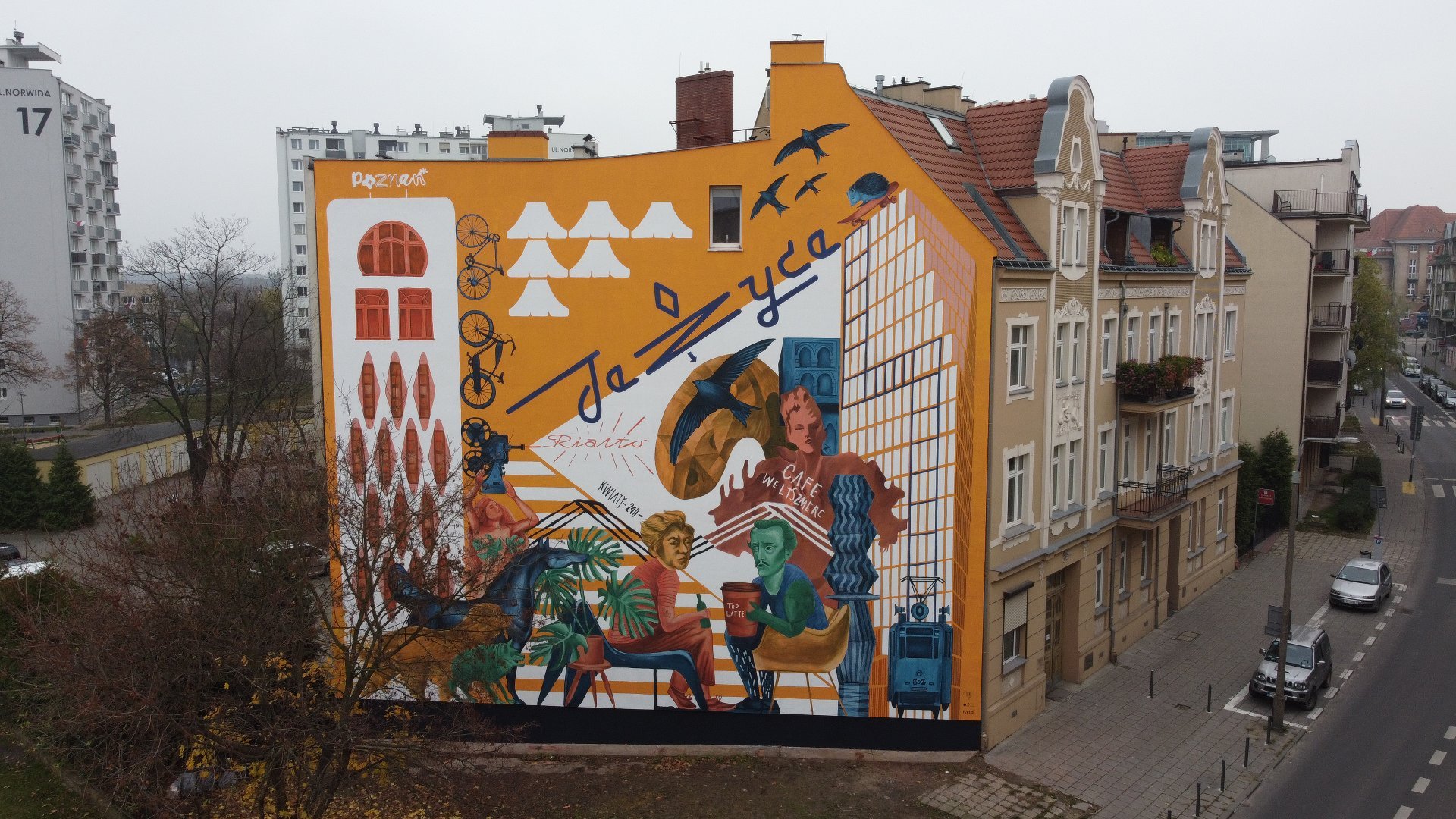 Jeżyce mają swój mural