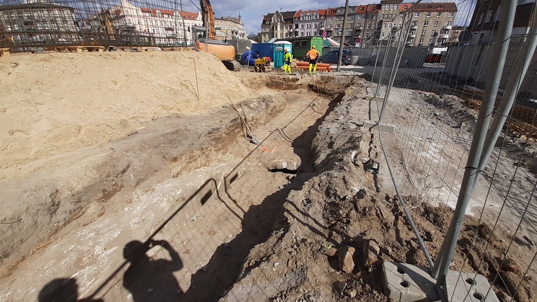 Schron przeciwlotniczy na Rynku Łazarskim (foto: Skanska s.a.)