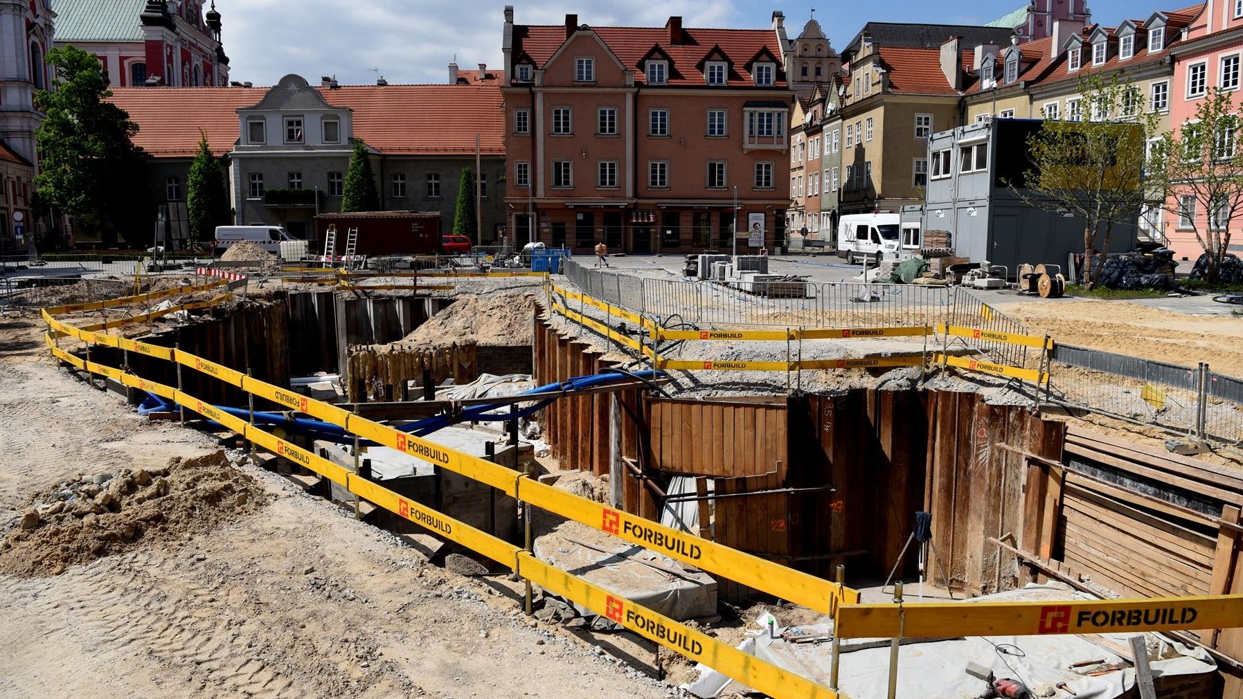 Całość prac na placu Kolegiackim zakończy się w tym roku