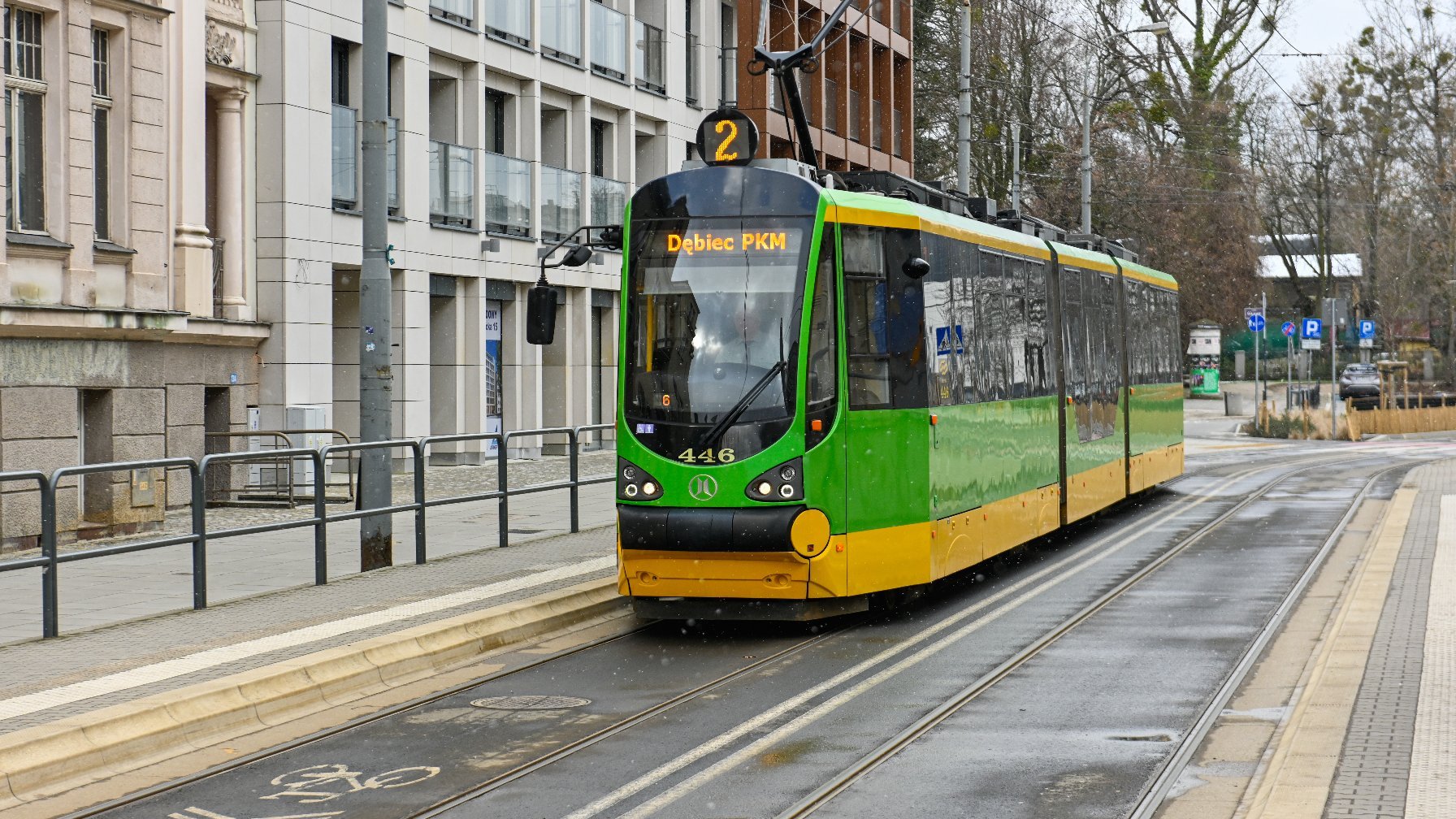 Tramwaje pojadą ul. Towarową, zmiany przy pl. Ratajskiego