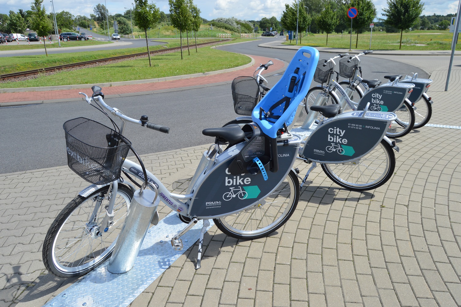 Stacja Poznańskiego Roweru Miejskiego nad Maltą - grafika artykułu