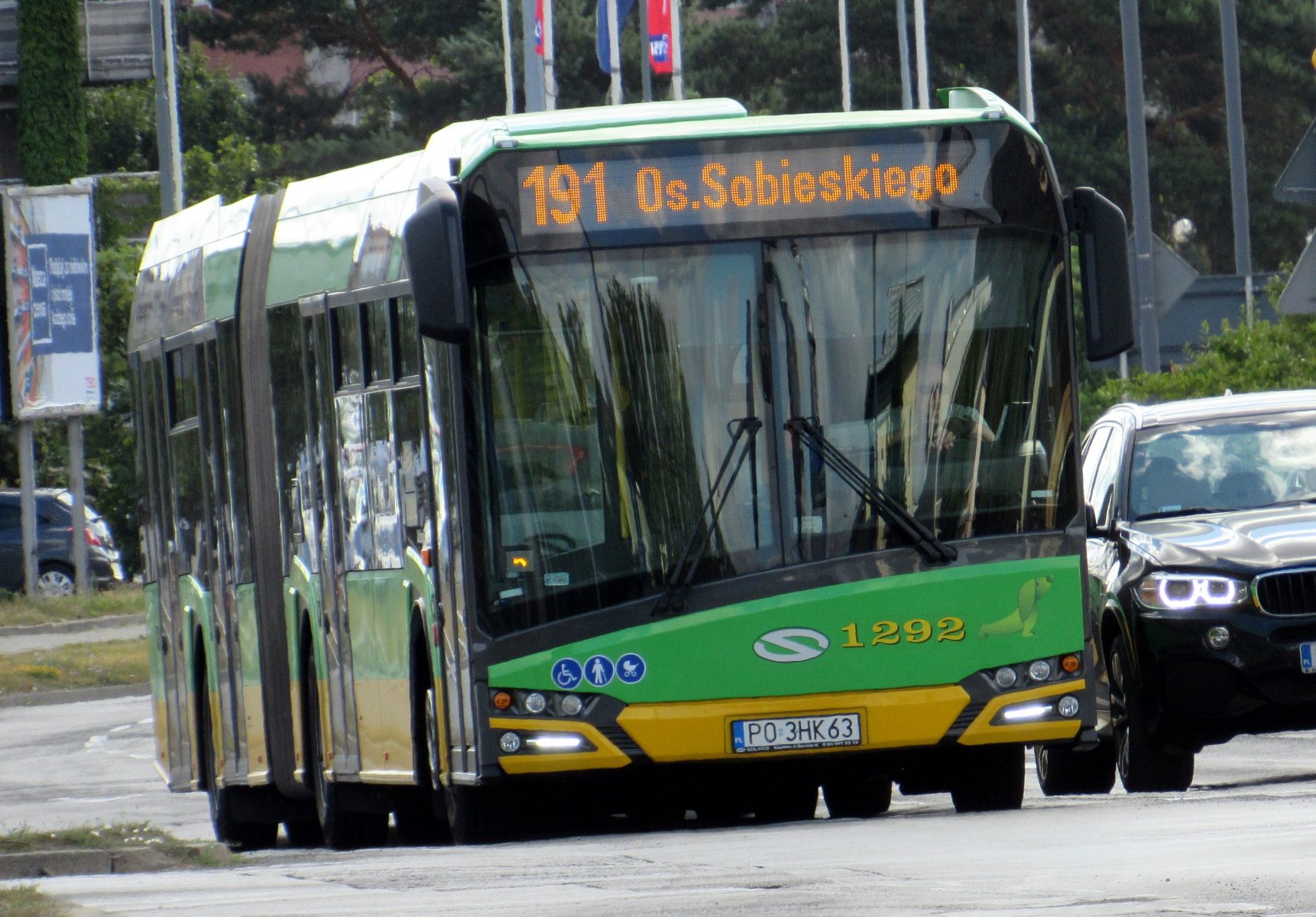 Autobus linii 191 - grafika artykułu