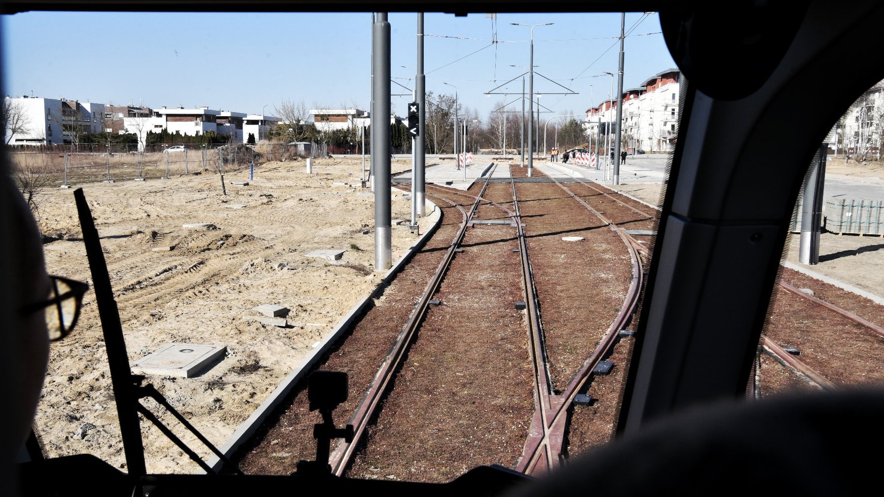 Galeria zdjęć z testów na trasie tramwajowej na Naramowice