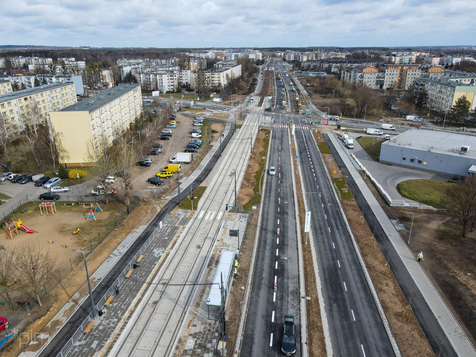 Galeria zdjęć z budowy trasy na Naramowice - grafika artykułu