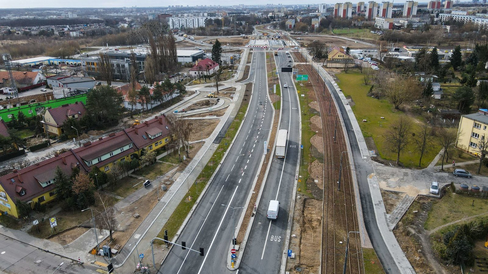 Galeria zdjęć z budowy trasy na Naramowice