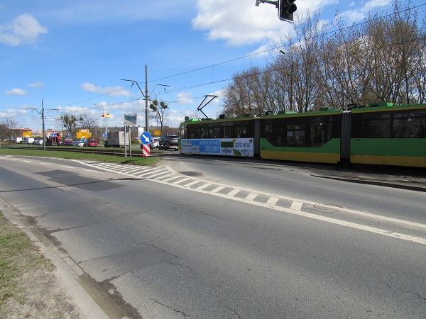 Przejazd tramwajowy przy ul. Starołęckiej - grafika artykułu