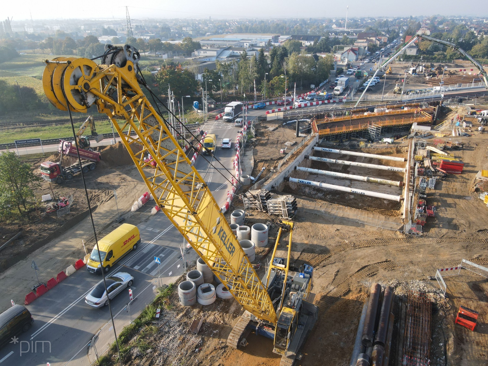 Galeria zdjęć z postępu prac na węźle Grunwaldzka - grafika artykułu