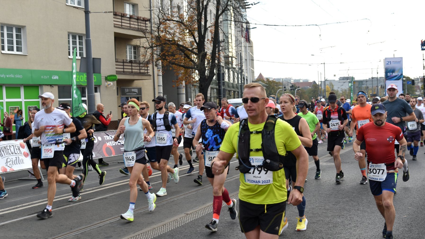 Galeria zdjęć ze startu poznańskiego maratonu