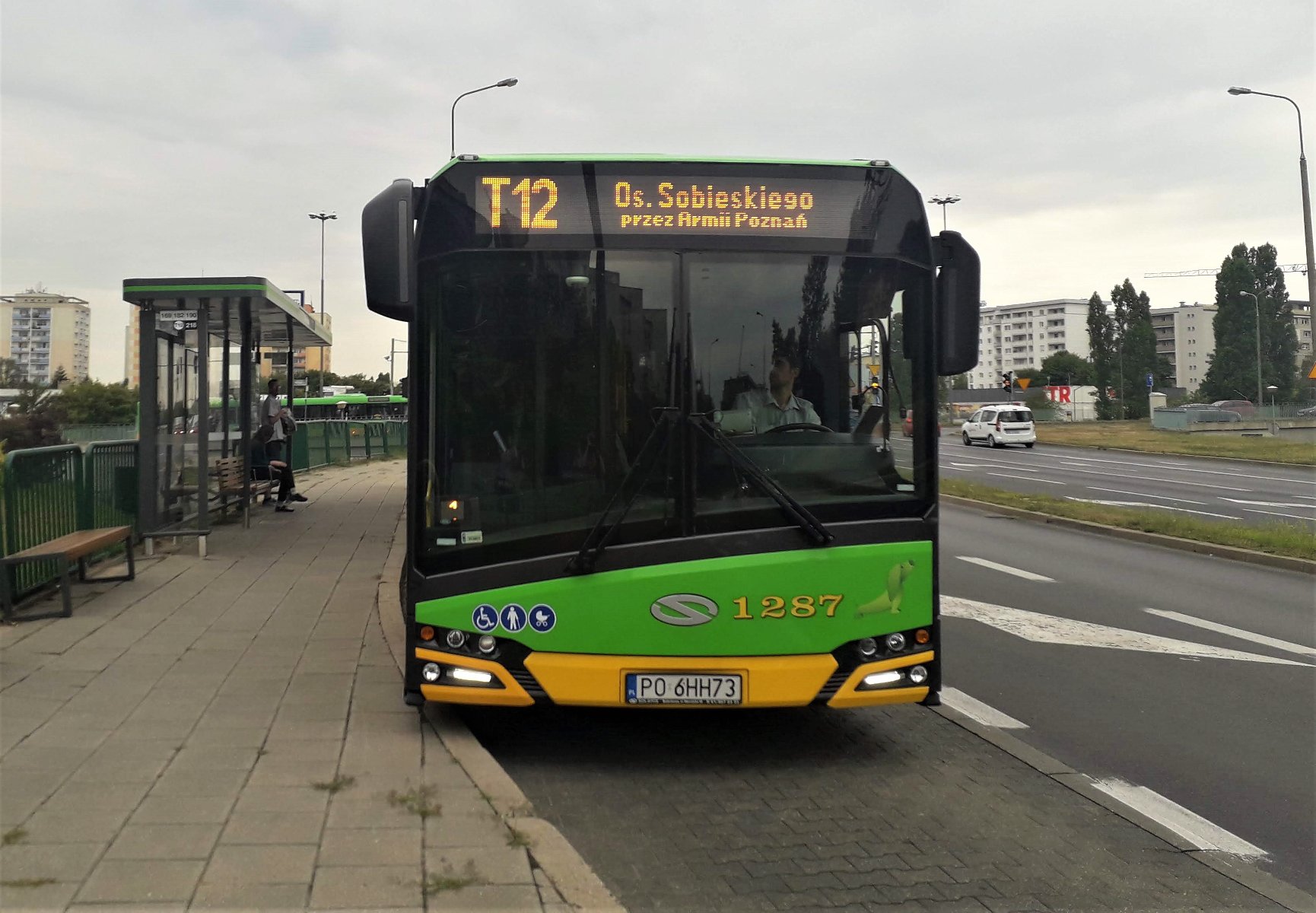 Autobus T12 - grafika artykułu