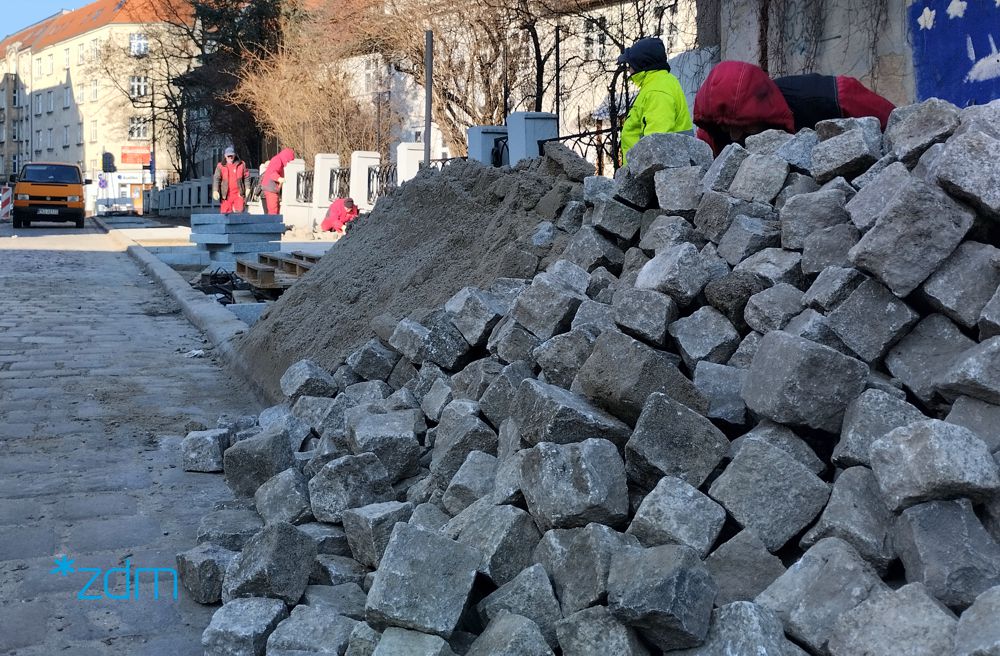 Galeria zdjęć z prac przy ul. Grobli - grafika artykułu