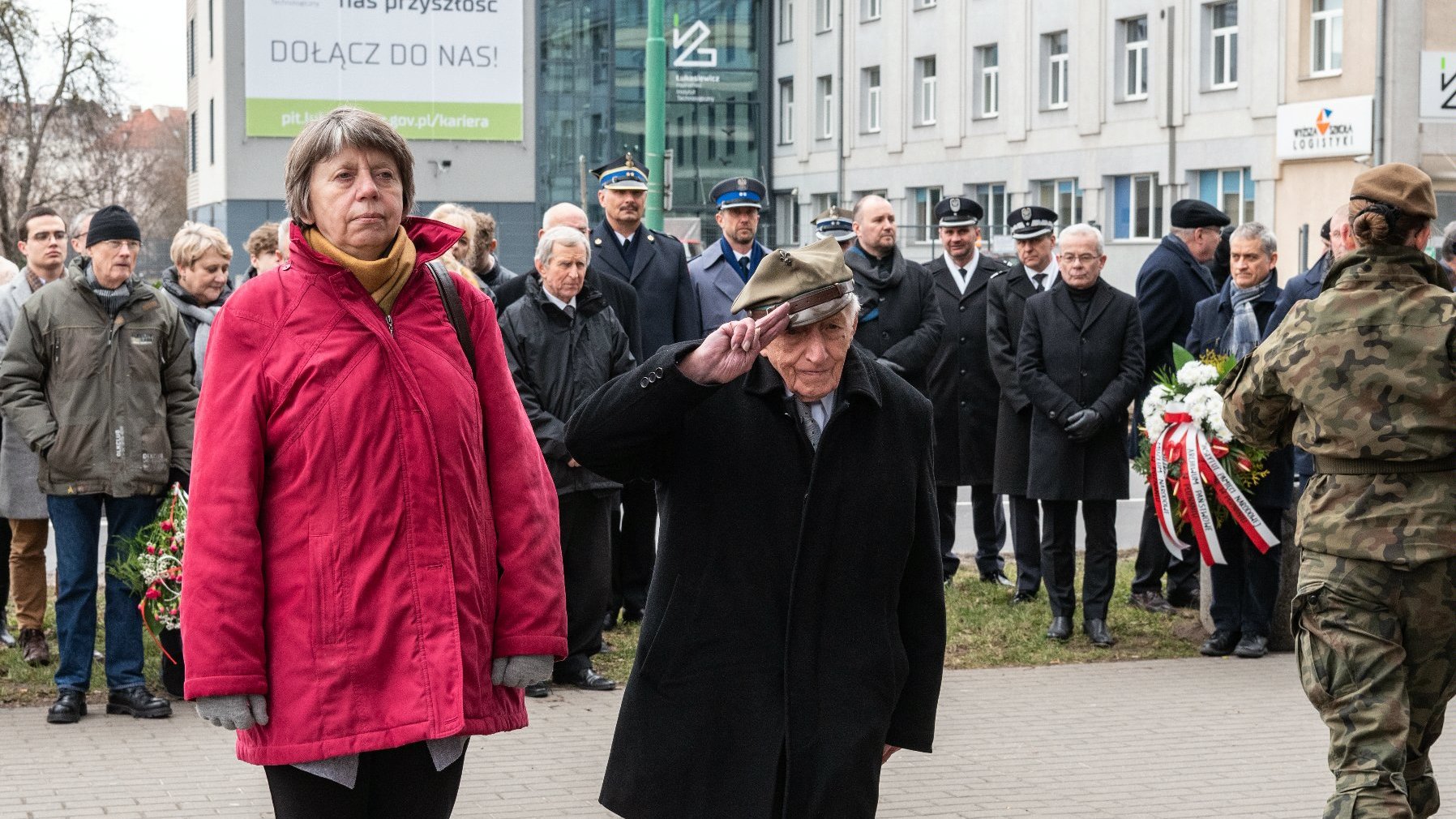 Galeria zdjęć przedstawia uroczystości rocznicowe Akcji Bollwerk.