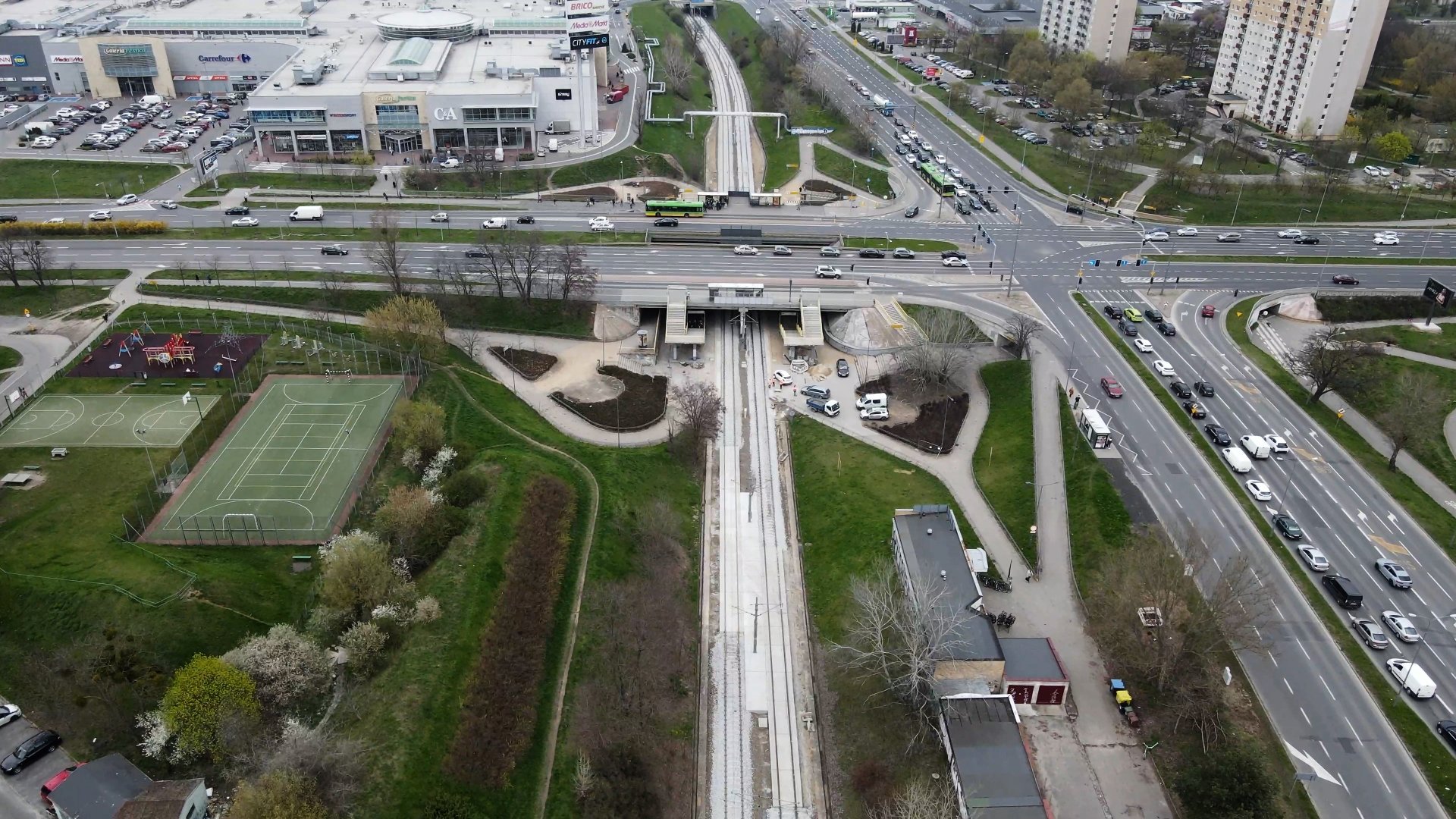 Galeria zdjęć z trasy Poznańskiego Szybkiego Tramwaju