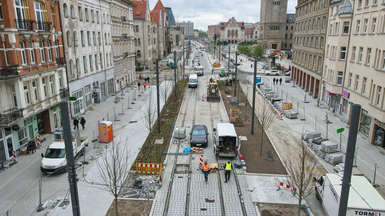 Galeria zdjęć z przebudowywanej ul. Św. Marcin