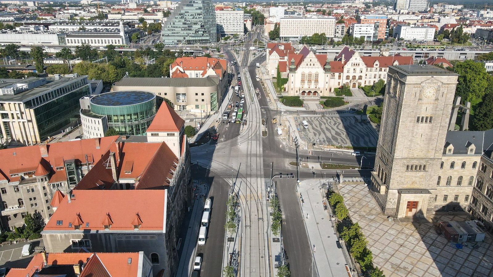 Galeria zdjęć nowo posadzonych roślin przy ul. Św. Marcin