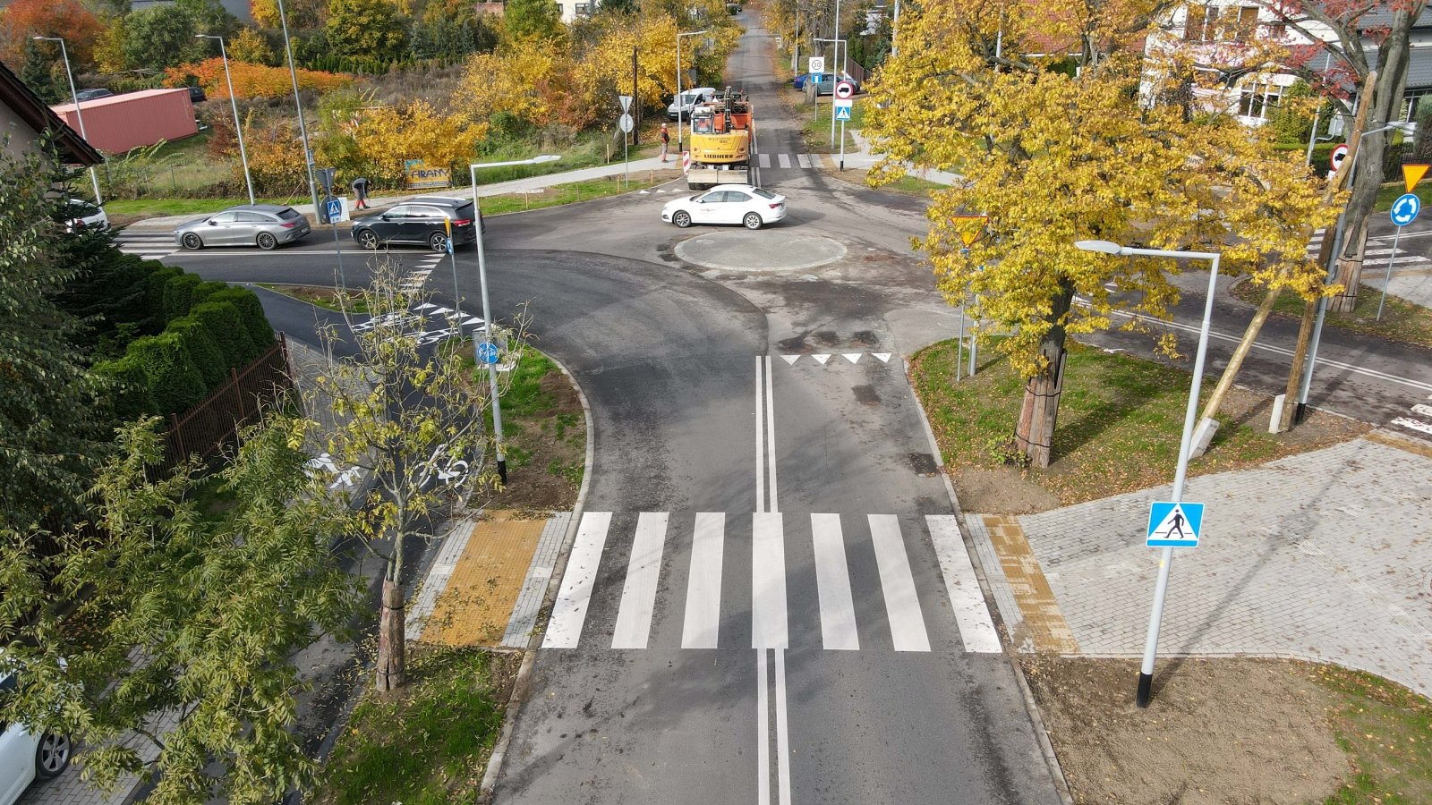 Galeria zdjęć przebudowanego ronda na Szczepankowie