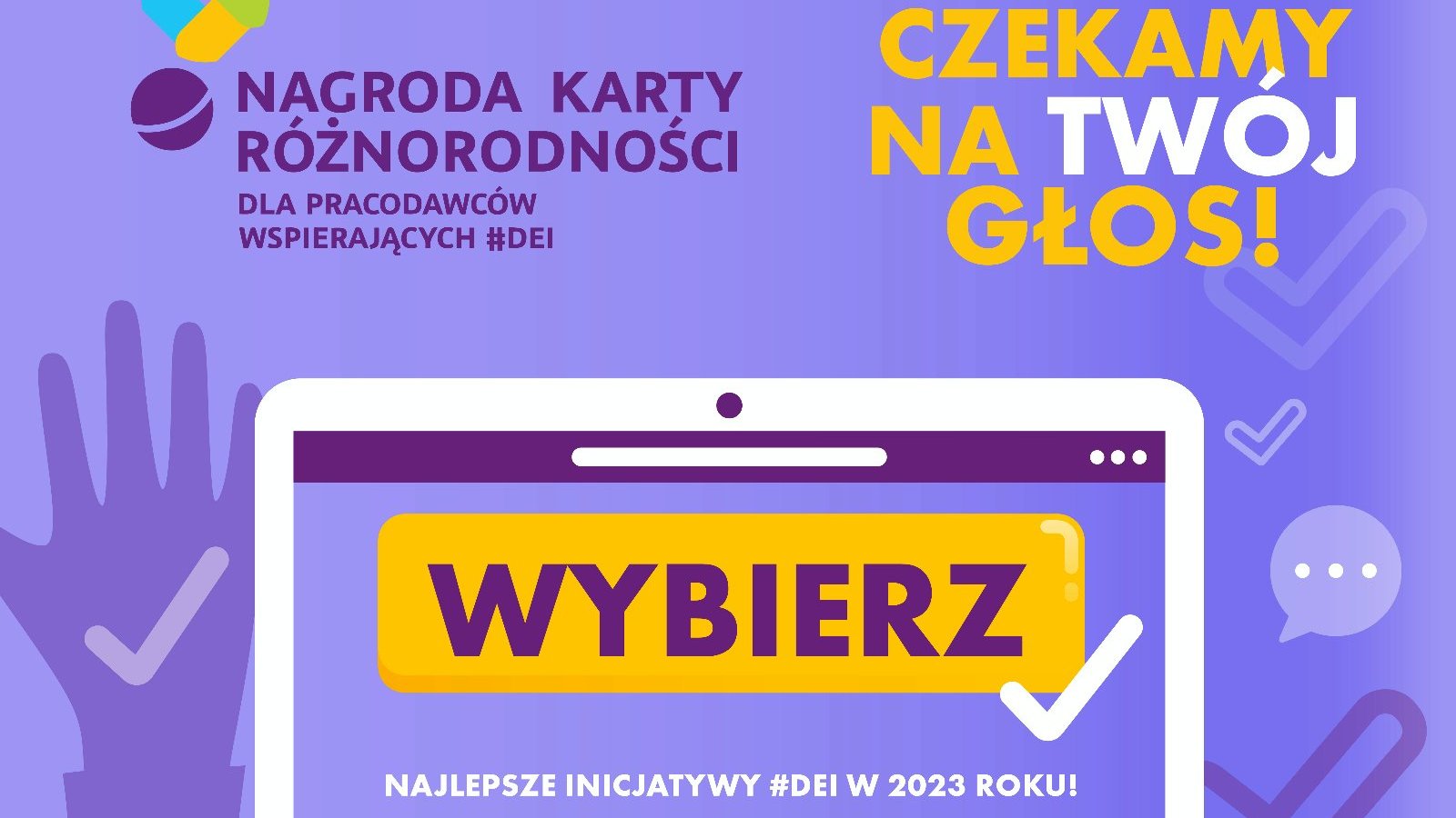 Grafika przedstawia rysunek telefonu i informacje o głosowaniu.