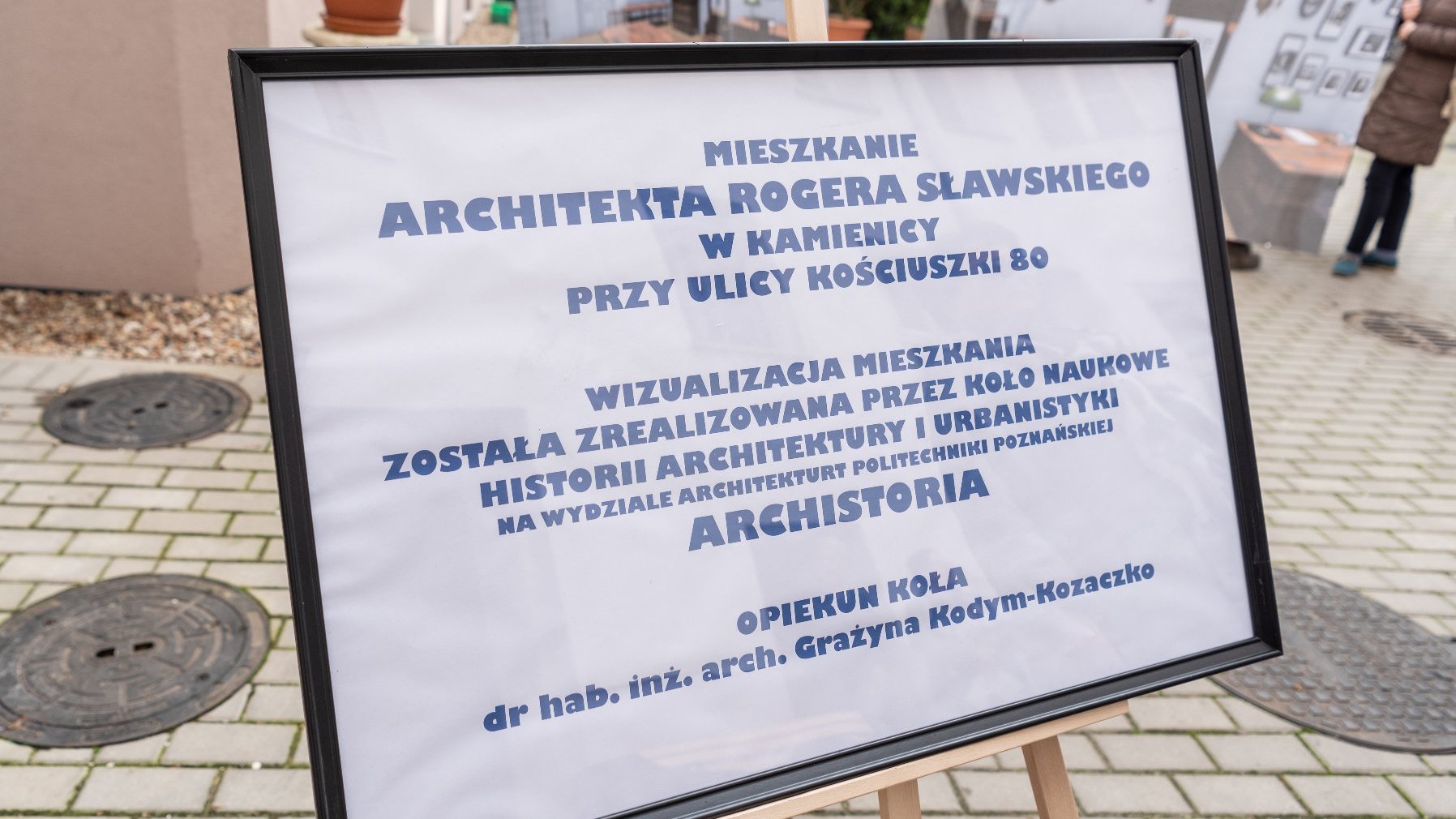 Architekt PeWuKi upamiętniony