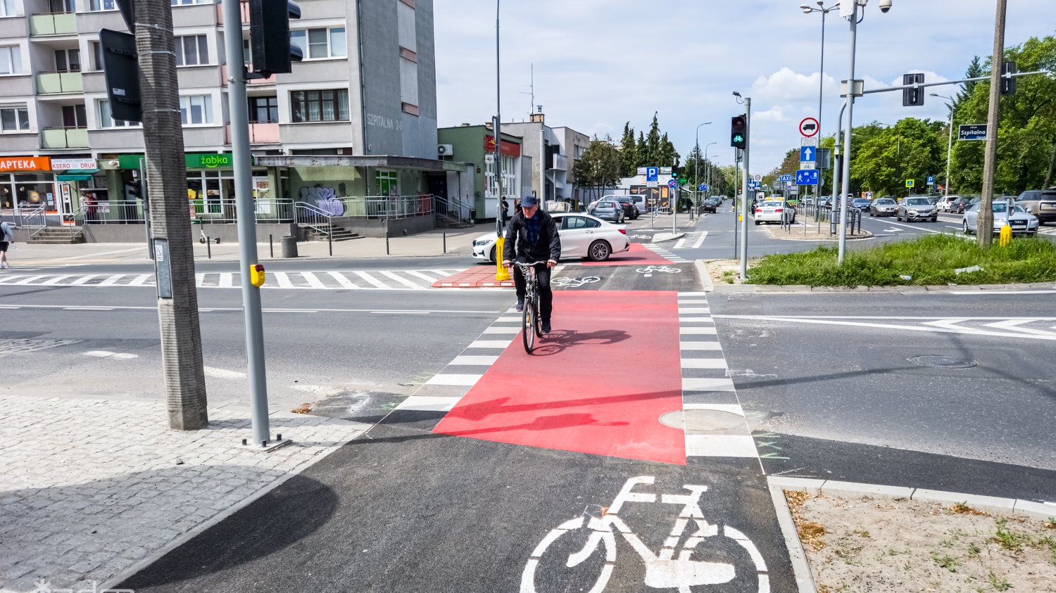 Galeria zdjęć z przejazdu rowerowego przez ul. Szpitalną