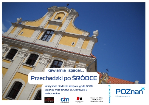 Plakat przechadzki po Śródce