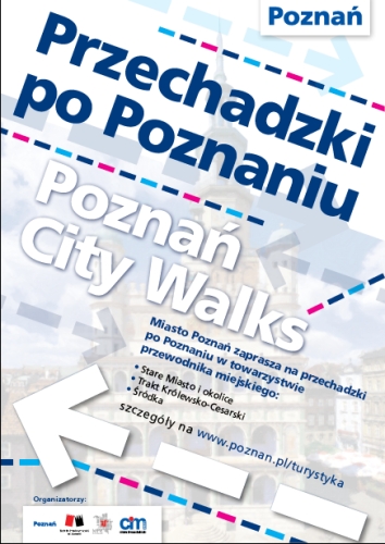 Przechadzki po Poznaniu - plakat