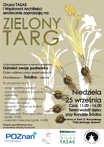 Zielony Targ na Śródce, plakat