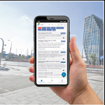 Grafika przedstawia screen z aplikacji Smart City Poznań