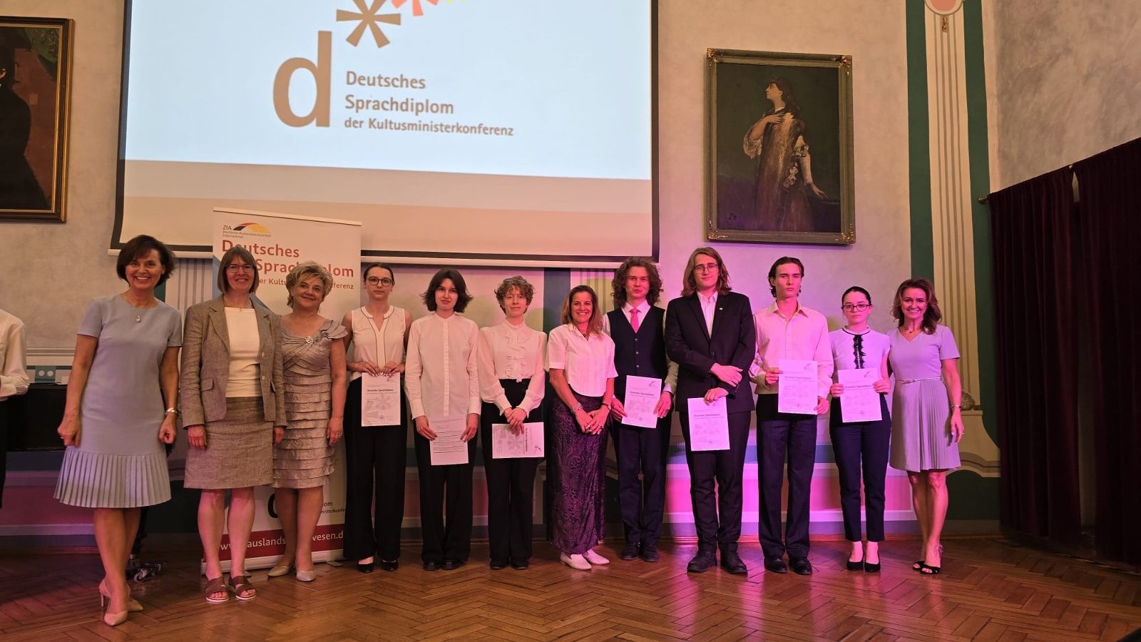 Poznańscy uczniowie z certyfikatami DSD-II