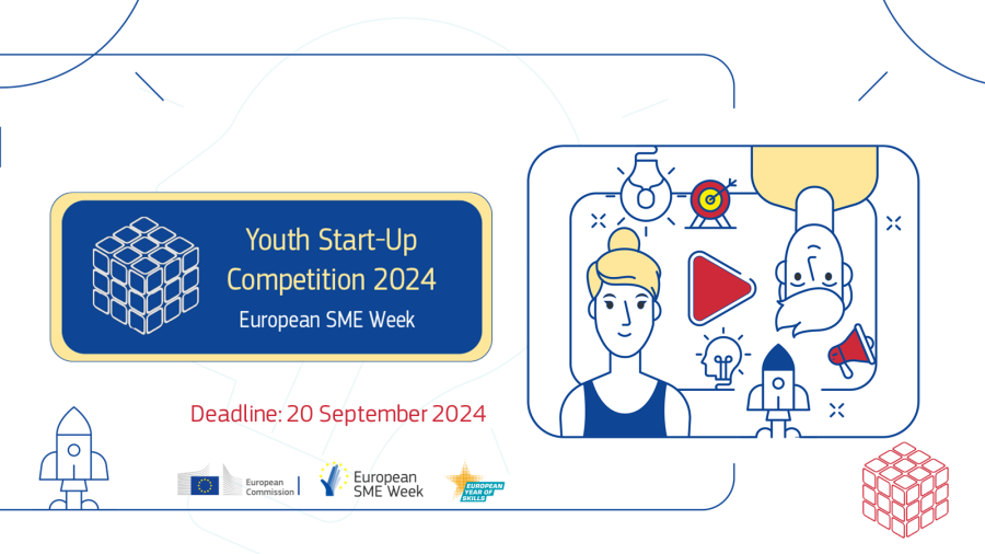 Grafika Promocyjna informująca o konkursie pt. Konkurs Start-upów Młodzieżowych 2024 (YSC) - grafika artykułu
