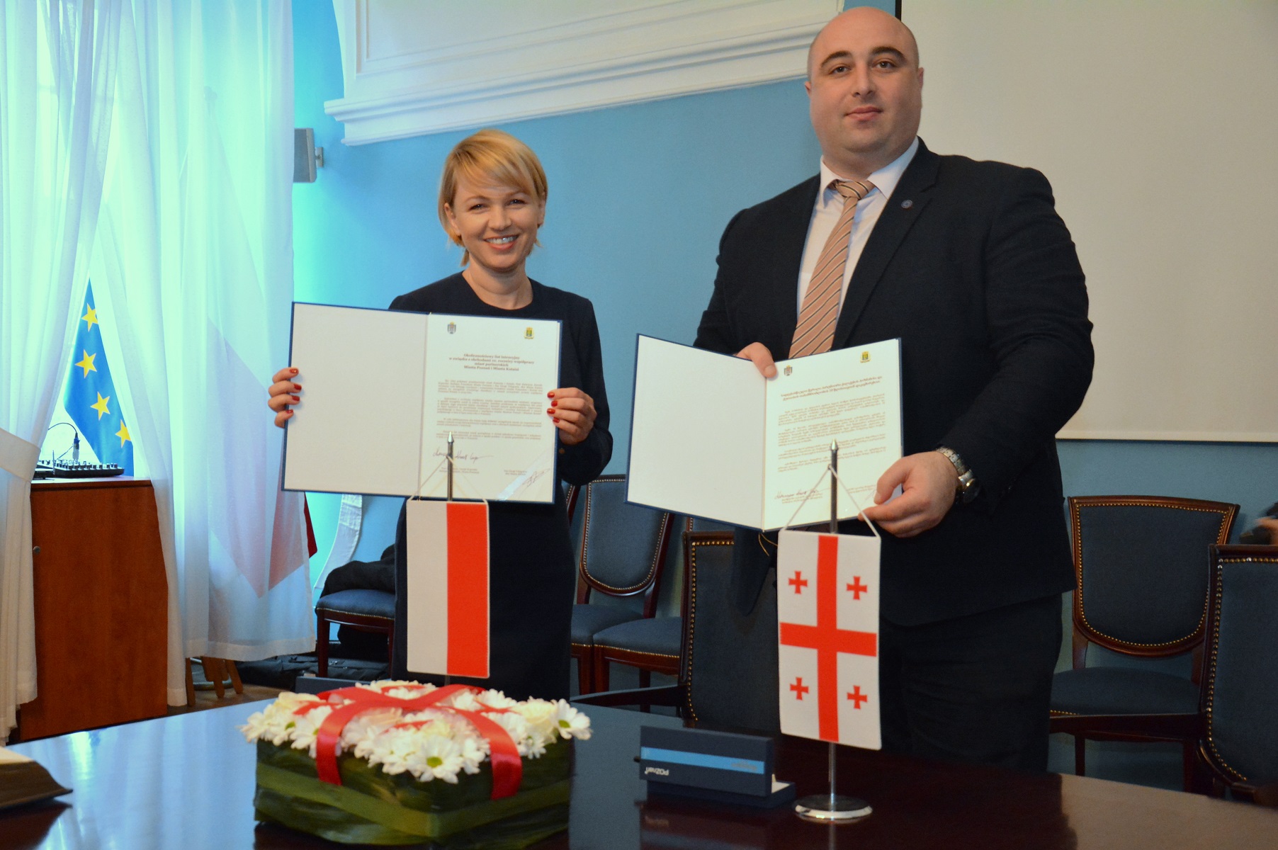 11 lutego przedstawiciele obu miast podpisali umowę o kontynuowaniu współpracy - grafika artykułu