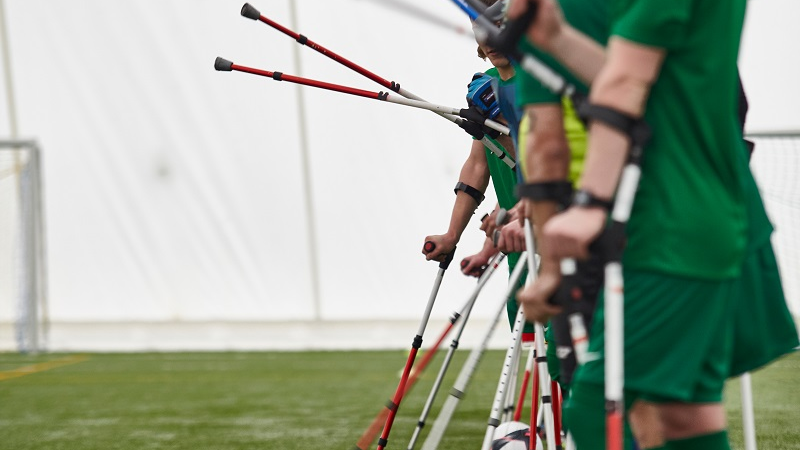 Trening AMP futbolistów