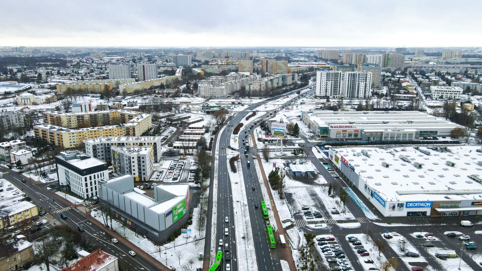 Galeria zdjęć z budowy trasy i układu drogowego na Naramowice