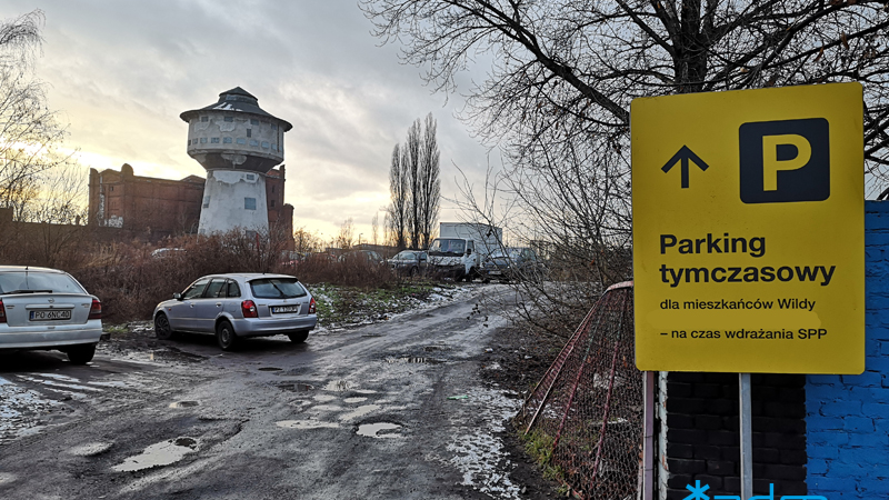 Parking tymczasowy przy ul. Roboczej