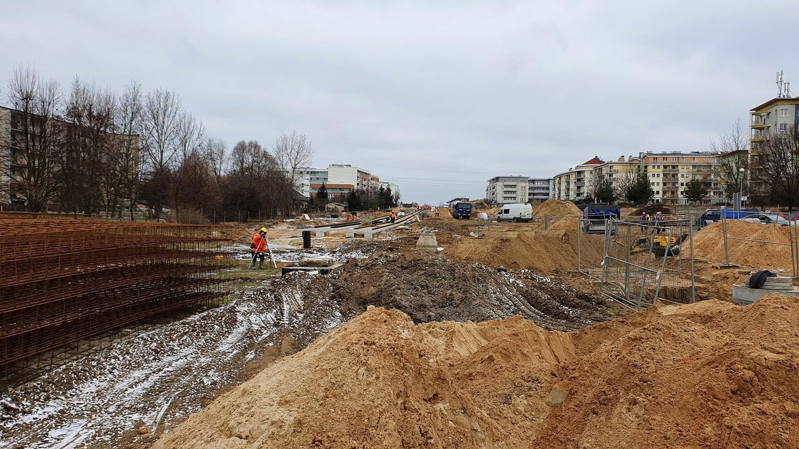 Galeria zdjęć z budowy trasy i układu drogowego na Naramowice