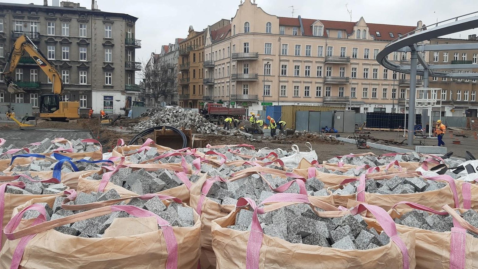 Galeria zdjęć z modernizacji rynku Łazarskiego