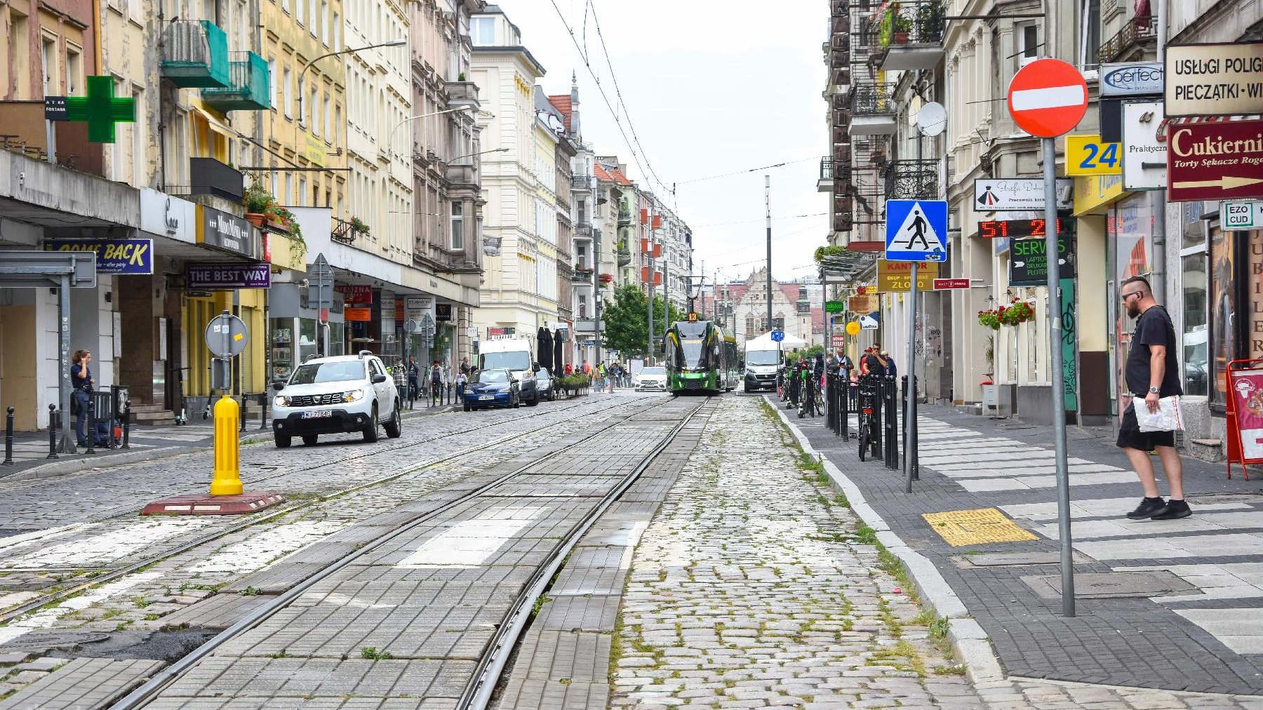 Galeria zdjęć pokazująca obecny stan ul. Św. Marcin i Al. Marcinkowskiego