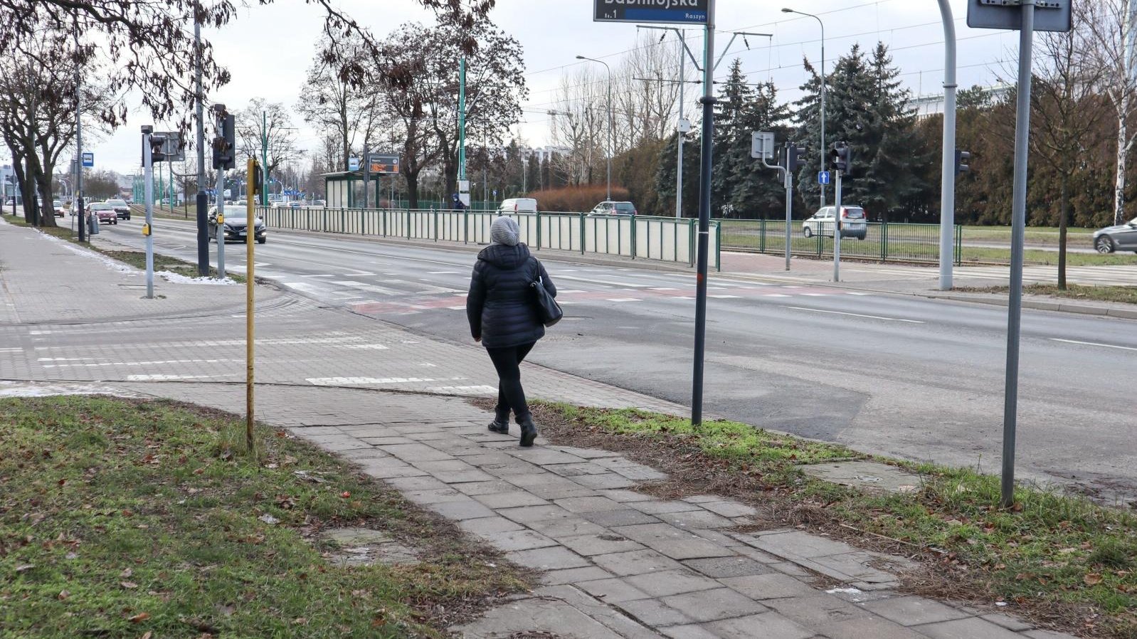 Galeria zdjęć pokazujących obecny stan drogi rowerowej